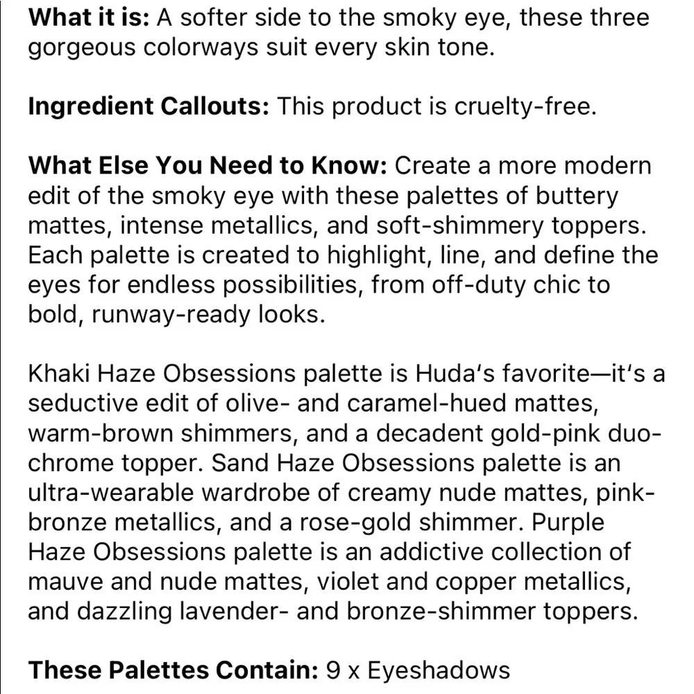 HUDA BEAUTY huda beauty